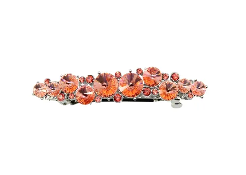 Miniatura 19 de Faship AB Premium Rhinestone Crystal Floral Pequeño Pasador De Pelo Clip