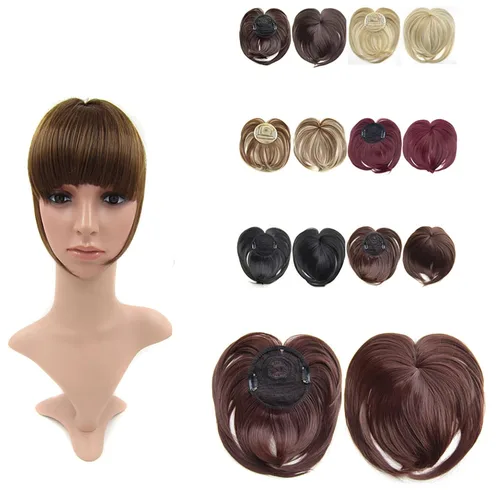 Miniatura 2 de Faringoto Extensiones de cabello con clip para mujer, color blanco amarillento