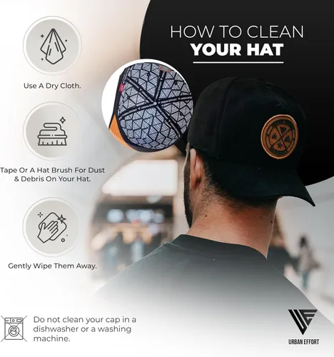 Miniatura 27 de Urban Effort Gorra trasera de malla, para hombres y mujeres, gorra de béisbol de 5 paneles, gran cierre a presión para caza y senderismo