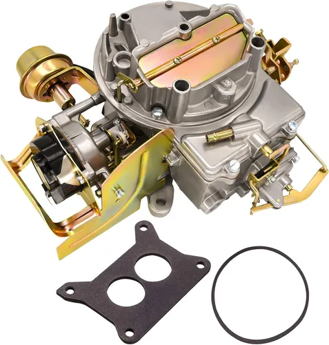 Carburador de 2 barriles 2100 2150 Compatible con Ford F100 F250 F350 (289 302 351 Cu) y motores Jeep - Estrangulador eléctrico con junta de montaje