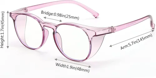 Miniatura 7 de 2 Pack Blue Light Reading Glasses Bifocal Safety Glasses