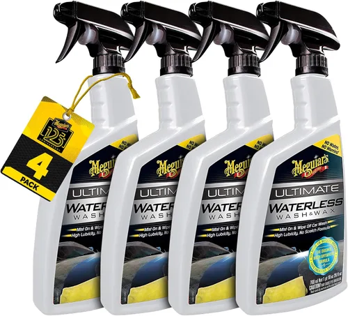 Miniatura 7 de Meguiar's, Ultimate Waterless Wash & Wax - Producto para lavado y encerado de vehículo