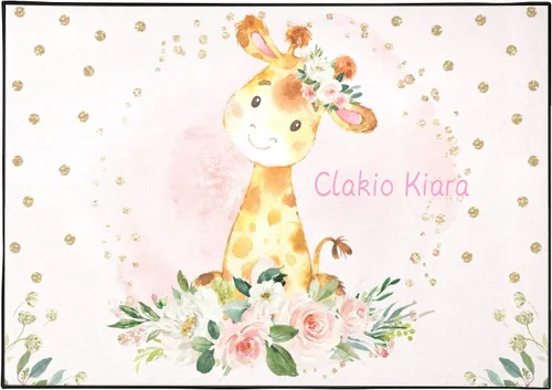 Miniatura 14 de Woodland Bear Fox Deer - Alfombra personalizada de fibra de poliéster antideslizante para decoración del hogar, alfombra personalizada