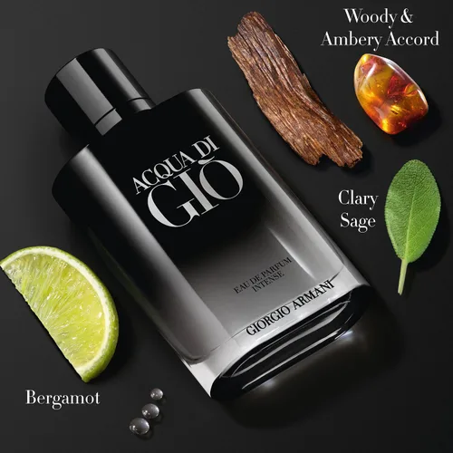 Miniatura 2 de Armani Beauty - Acqua di Giò - Eau de Parfum Intense - Colonia para Hombre - Fragancia Woody Fruity Fresh para hombre - Con bergamota, acorde
