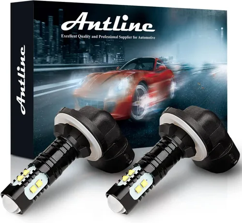 Miniatura 9 de Antline Bombilla LED H1 súper brillante, versión 3570 CSP-Chips LED antiniebla, repuesto DRL (paquete de 2)