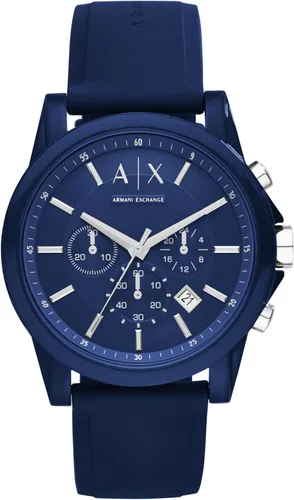 Miniatura 4 de Reloj cronógrafo Armani Exchange AX para hombre con correa de cuero, acero inoxidable o silicona