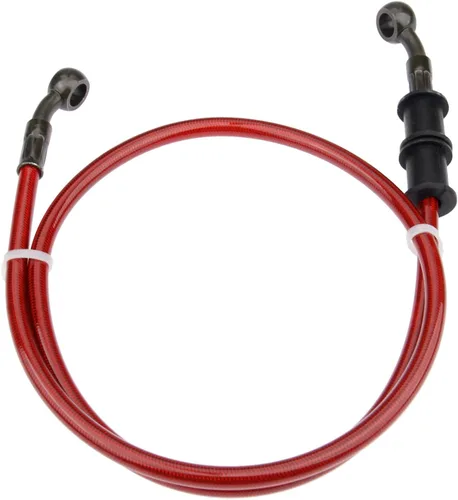 Miniatura 8 de Manguera de aceite para embrague, freno, de acero trenzado, para motocicleta, tubo, 1 unidad., 60cm, Rojo