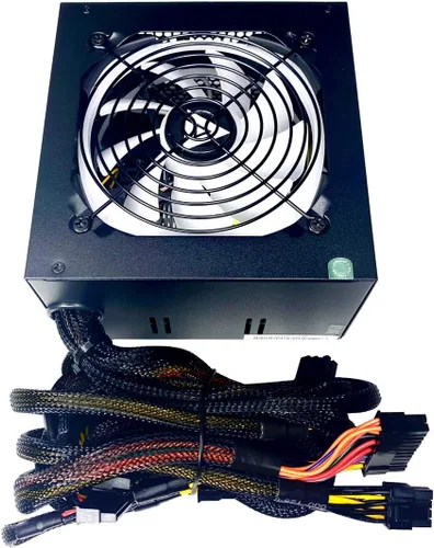 Miniatura 4 de Apevia ATX-SR700W Spirit ATX Fuente de alimentación con ventilador LED blanco de 4.724 in controlado automáticamente térmicamente, interruptor