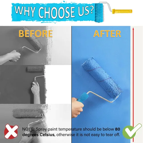 Miniatura 2 de Cinta de pintura azul, cintas de enmascarar, cinta de pintor de primera calidad (88yd=4Rollos*0.94in*22yd), cinta de pintura adhesiva para pintura