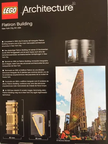 Miniatura 2 de LEGO Arquitectura 21023 Flatiron Edificio
