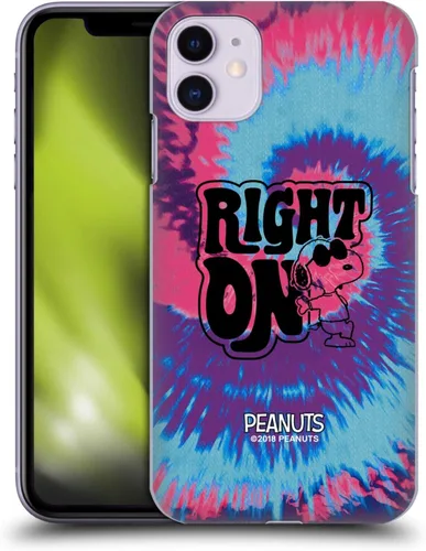 Miniatura 120 de Head Case Designs Funda rígida con licencia oficial de Peanuts Snoopy Woodstock Far Out Woodstock 50th compatible con Apple iPhone 15 Plus