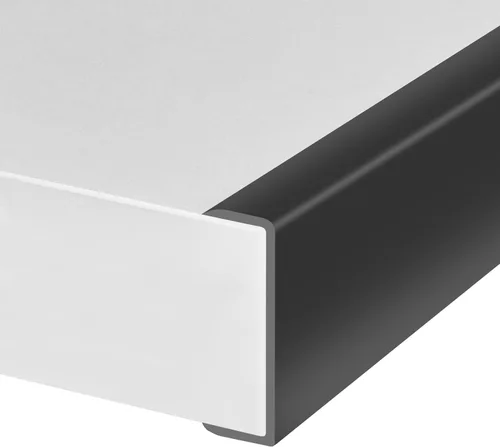 Miniatura 26 de Borde de goma protector autoadhesivo para chapa, material de etileno propileno dieno, ajuste de 1/16 pulgadas (1.6 mm), longitud 10 pies