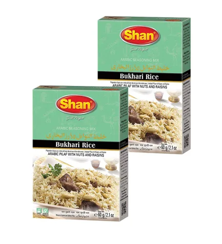 Miniatura 213 de Shan Korma Recipe and Seasoning Mix 1.76 oz (50g) - Spice Powder for Traditional Meat in Yogurt Sauce - Suitable for Vegetarians - Airtight Bag in a