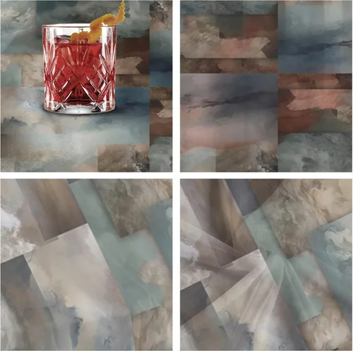 Miniatura 6 de Marble Cloud Chiffon Table Runner 55 Inches Long, Voile Sheer Tulle Runner for Rustic Wedding Reception Bridal Shower Decorations Birthday Party