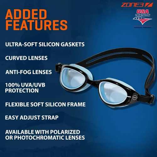 Miniatura 3 de ZONE3 Gafas de natación Attack