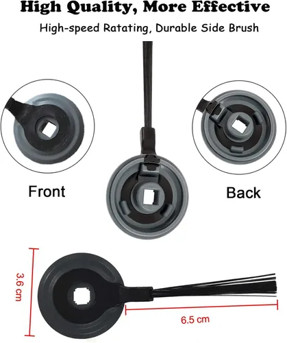 Miniatura 2 de Cepillo lateral para aspiradora robot Shark ION AV751 AV752 AV753 RV850 RV850BRN RV850WV S87 RV700_N RV720_N RV750_N RV750_N Robot aspirador
