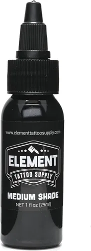Miniatura 29 de Element Tattoo Supply - Tinta de tatuaje negra prémium - Tinta de tatuaje profesional y suministros para contorno, sombreado y mezcla - Tinta