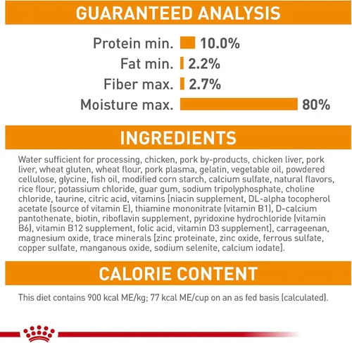 Miniatura 5 de Royal Canin Feline Care Nutrition Cuidado del cabello y la piel en rodajas finas en salsa para gatos, 3 onzas (paquete de 24)