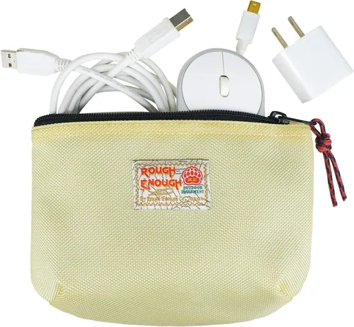 Miniatura 9 de Rough Enough - Bolsa pequeña de almacenamiento tecnológico organizador de cables de viaje para electrónica, cables, cargadores, disco duro, bolsa