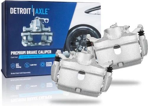Miniatura 142 de Detroit Axle - Pinza de freno trasera izquierda para Chevrolet Equinox Captiva Sport GMC Terrain Saturn Vue Pontiac Torrent Pinza de freno lateral