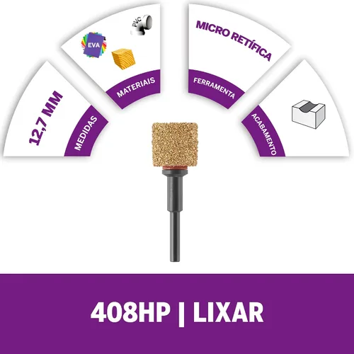 Miniatura 2 de Dremel 408HP Max Life 60 Grit Carburo Lijado Tambor/Agujero Sierra Bit