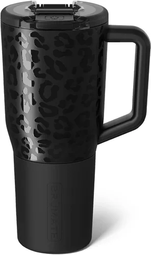 Miniatura 48 de BrüMate Müv – Taza de café térmica de 25 onzas, 100% a prueba de fugas, con asa y tapa, taza de café de acero inoxidable para viaje, taza de café