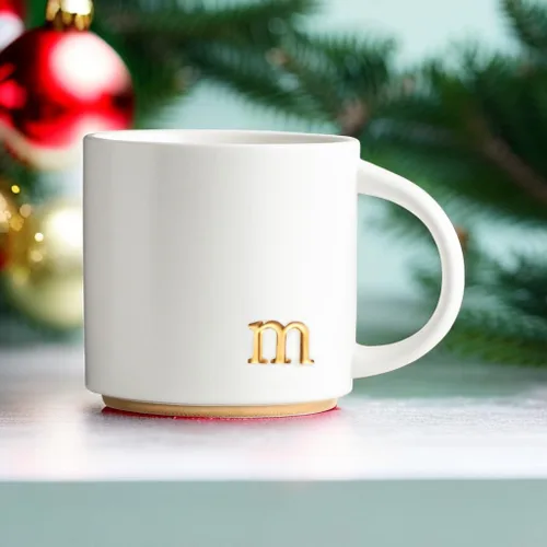 Miniatura 5 de COLLECTIVE HOME - Tazas de cerámica con monograma, tazas de café con inicial dorada de 15 onzas, elegantes tazas de té del alfabeto, elegante taza