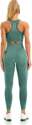 Miniatura 4 de WodoWei - Conjunto de 2 piezas de entrenamiento para mujer