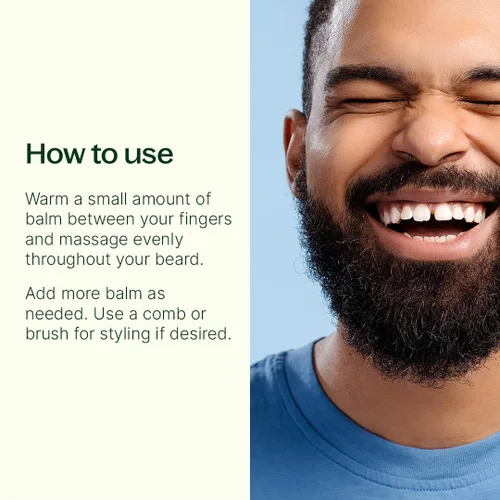 Miniatura 2 de Plant Therapy Hair Therapy Refresh & Smooth - Bálsamo para barba de 1.7 onzas, hidratante y rejuvenecedor, suaviza y suaviza tu barba con manteca
