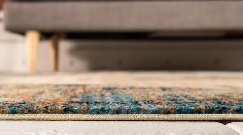 Miniatura 4 de Unique Loom Dorchester Collection - Alfombra rectangular de 4 pies 1 pulgada x 6 pies 1 pulgada, color beige y negro