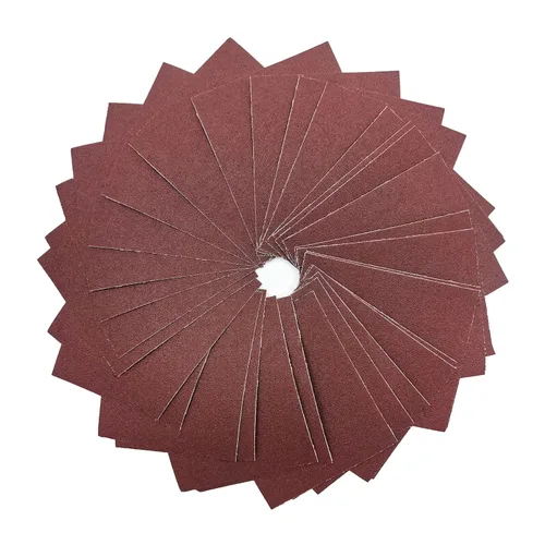 Miniatura 9 de 1/4 Hoja de papel de lija de 4.5 x 5.5 pulgadas, papel de lija húmedo y seco, 30 piezas de hojas de lija para lijadoras de palma, lijado manual
