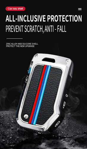 Miniatura 8 de ontto Funda de llavero de 3 botones para Kia Flip plegable con control remoto de metal para llave de coche de silicona para Seltos Forte Niro