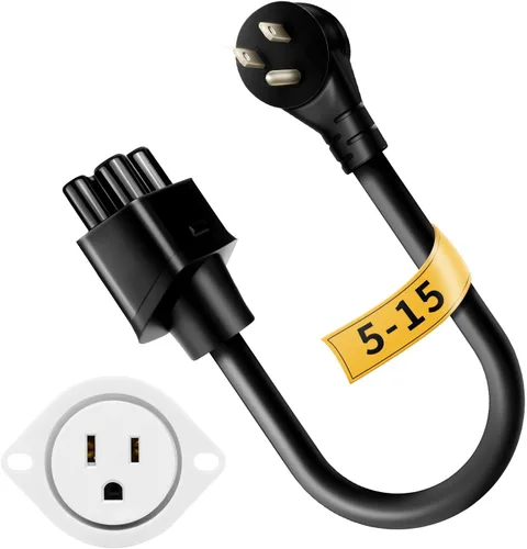 Adaptador NEMA 5-15 para conector móvil Tesla Gen 2, adaptador de cargador de salida doméstica de 120 V 12 A, carga portátil de nivel 1 para Tesla