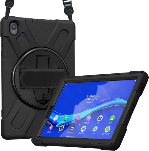 ProCase Funda Lenovo Tab K10 de 10.3 pulgadas 2021 / M10 FHD Plus (2ª generación 2020), resistente a prueba de golpes, con soporte giratorio para