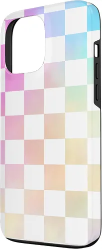 Miniatura 2 de Funda con patrón de cuadros para iPhone 13 Pro Max