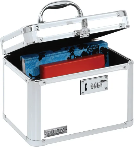 Miniatura 11 de Vaultz Cajas de seguridad seguras – Caja de seguridad segura con combinación, almacenamiento para documentos, objetos de valor, medicamentos