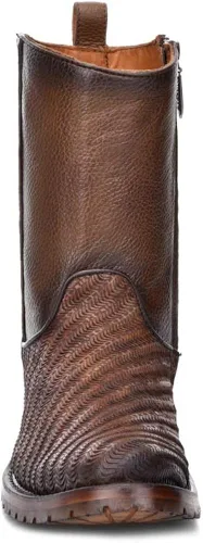 Miniatura 3 de Bota Cuadra para hombre en piel bovino con cremallera