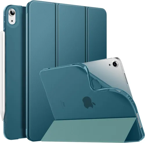 Miniatura 31 de MoKo para iPad Air de 11 pulgadas, funda para iPad Air de 7ª/6ª generación M3/M2 2025/2024, iPad Air de 5ª/4ª generación de 10.9" 2022/2020, Rojo