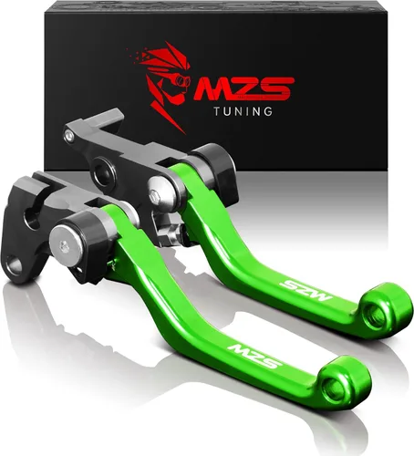 Miniatura 16 de MZS Palancas de embrague de freno negras para motocross, pivote ajustable, CNC compatible con DRZ4S DRZ4SM 2025-2026 / DRZ400E 04-07 / DRZ400S 00-24