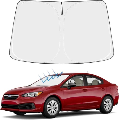 Miniatura 80 de Proadsy Parasol para parabrisas actualizado 2025, ajuste personalizado Dodge RAM 1500 2Dr 2019-2024 2025, 4 capas, plegable, protector de parasol