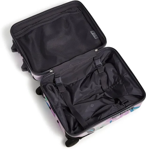 Miniatura 4 de Vera Bradley Maleta rígida para debajo del asiento para mujer, Isla Floral Púrpura