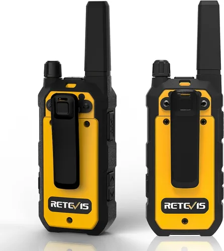 Miniatura 9 de Retevis RB48 Walkie Talkies Impermeables, Radio Bidireccional de Alta Resistencia, Triple Prueba Avanzada, Llamada por Vibración, USB-C, SOS