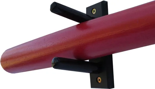 Miniatura 3 de Soportes de pared horizontales para bate de béisbol (fabricados en los Estados Unidos)
