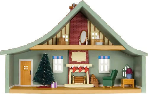 Miniatura 2 de Hallmark Keepsake Adorno de Navidad 2023, casas y tiendas nostálgicas tradicionales Tudor 2023, regalos para ella