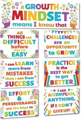 Miniatura 12 de Sproutbrite Banderines de Decoración para el Aula, Decoraciones de Tablero de Anuncios para Temas de Primaria y Secundaria, Profesor (No Laminado)