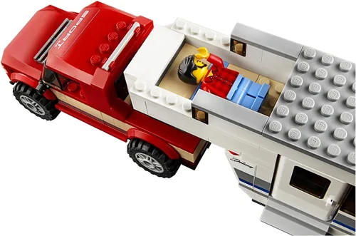 Miniatura 3 de Grandes vehículos camión y casa rodante LEGO City 60182. Juego de construcción (344 piezas)