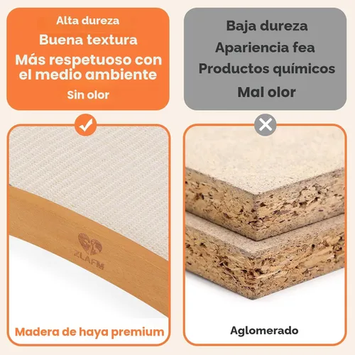 Miniatura 3 de Cama rascador de sisal extra grande para gatos, poste rascador duradero para gatos con hamaca para gatos de interior, tumbona y dormir y arañazos