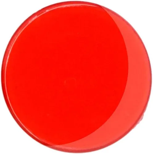 Miniatura 7 de Regal Bingo Chips de bingo de plástico, 1000 piezas, juego de fichas transparentes transparentes para juegos de mesa, divertida noche de bingo Rojo