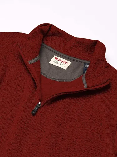 Miniatura 6 de Wrangler Authentics - Sudadera para hombre (forro polar, cierre de cremallera)