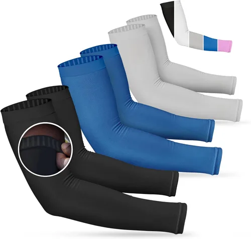Miniatura 63 de SportsTrail Mangas Refrescantes para Brazos para Hombres y Mujeres – Transpirables, Protección Solar UV, Mangas Deportivas para Brazos para Mujeres